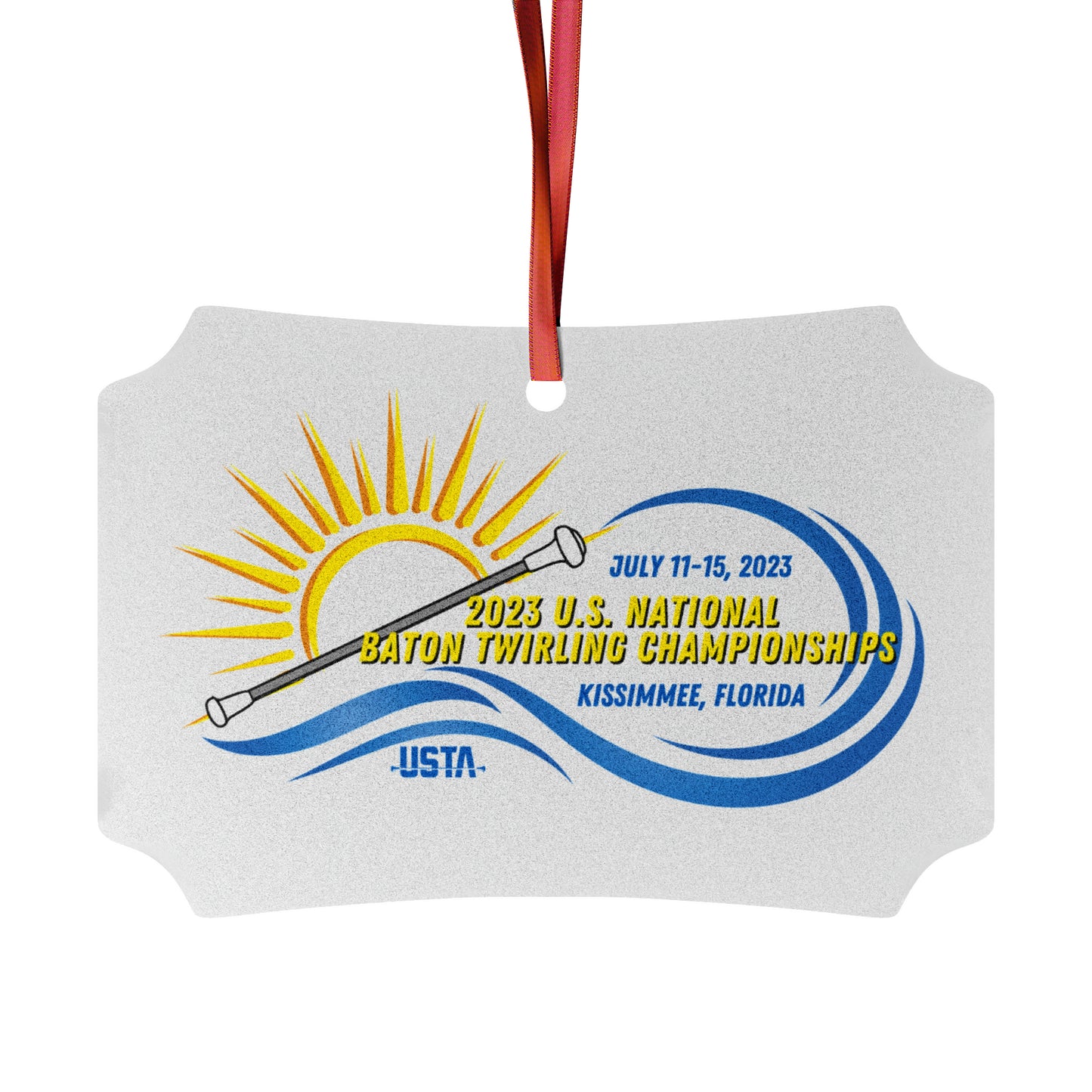 2023 U.S. National Baton Twirling Championships Ornament