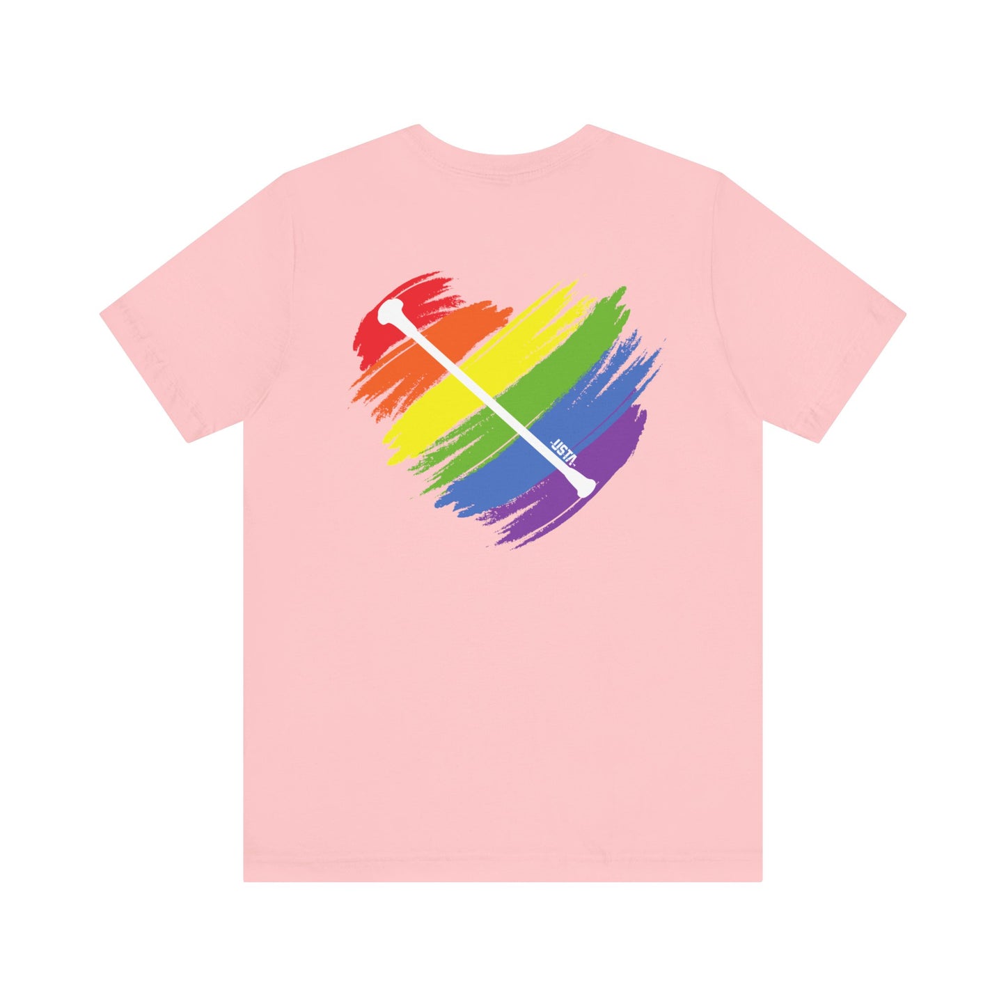 Rainbow Heart | Unisex Short Sleeve Tee