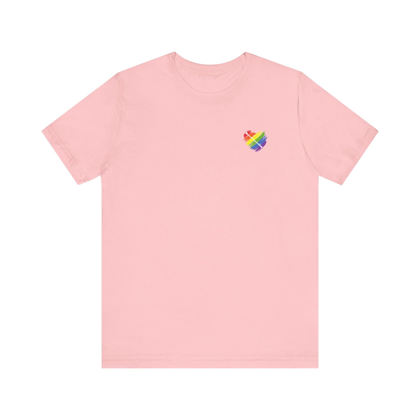 Rainbow Heart | Unisex Short Sleeve Tee