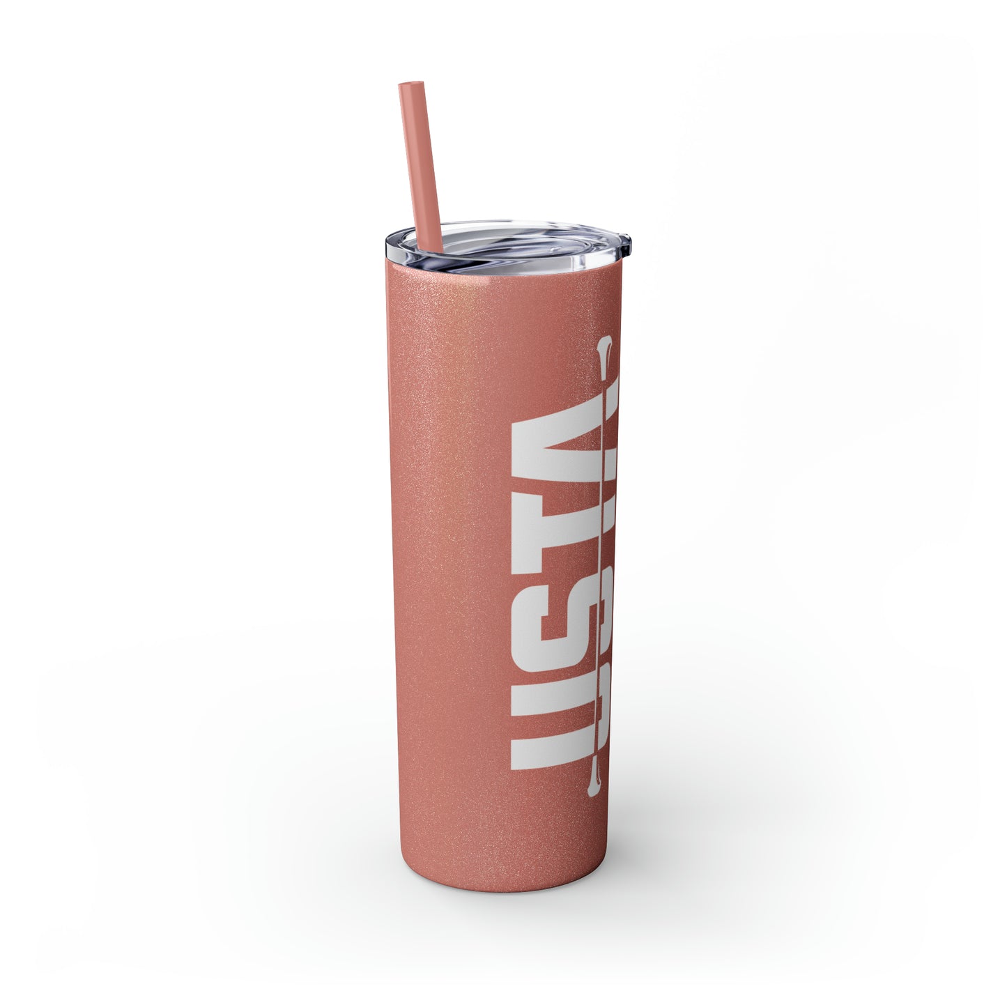 Skinny Tumbler with Straw, 20oz